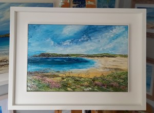 Harlyn Bay to Trevone Original Oil Painting £475