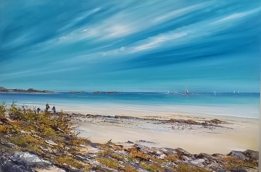 Original paintings available  June 2024 from UK seascape and landscape artist  Gail Morris  