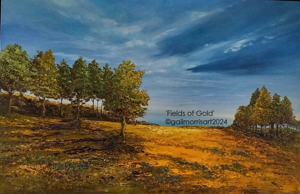 Original Oil Painting: Fields of Gold