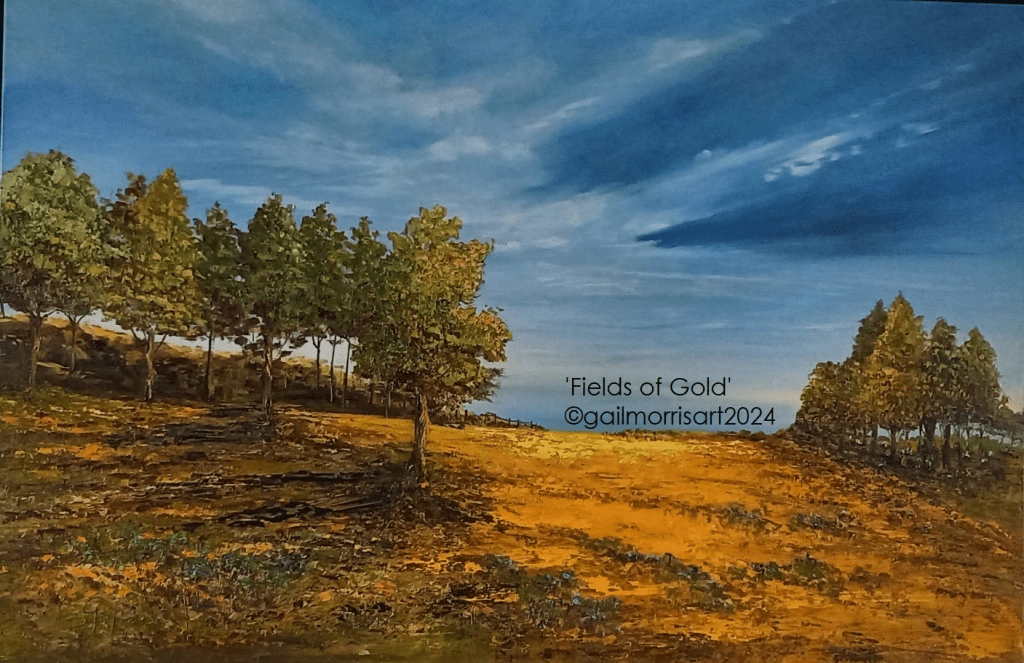 Original Oil Painting: Fields of&nbsp;Gold